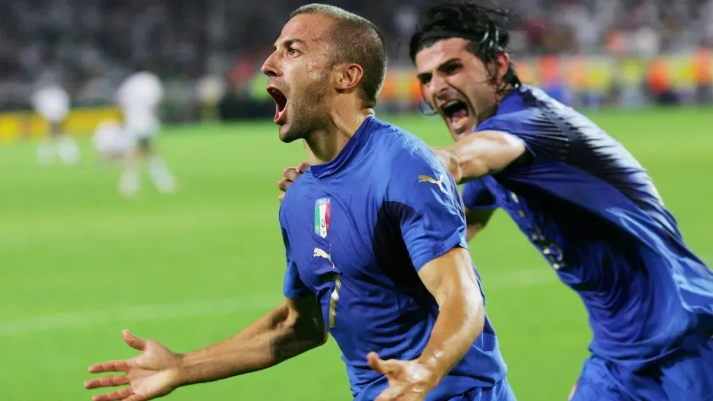 Alessandro festeja un gol clave en la semifinal de Alemania 2006 (Getty Images)