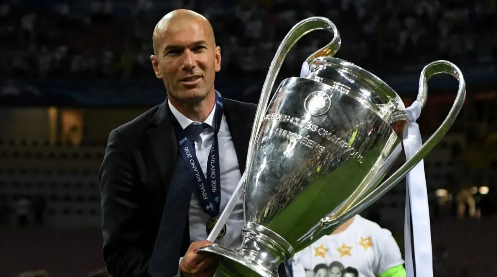 Zidane ganó tres Champions League como DT de Real Madrid. (Foto: Getty Images)
