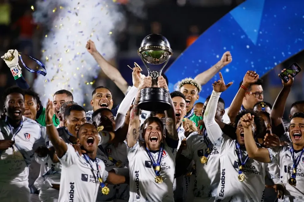 Recientemente Liga de Quito pudo levantar su quinto título internacional tras ser campeón de la Copa Sudamericana. (Foto: GettyImages)