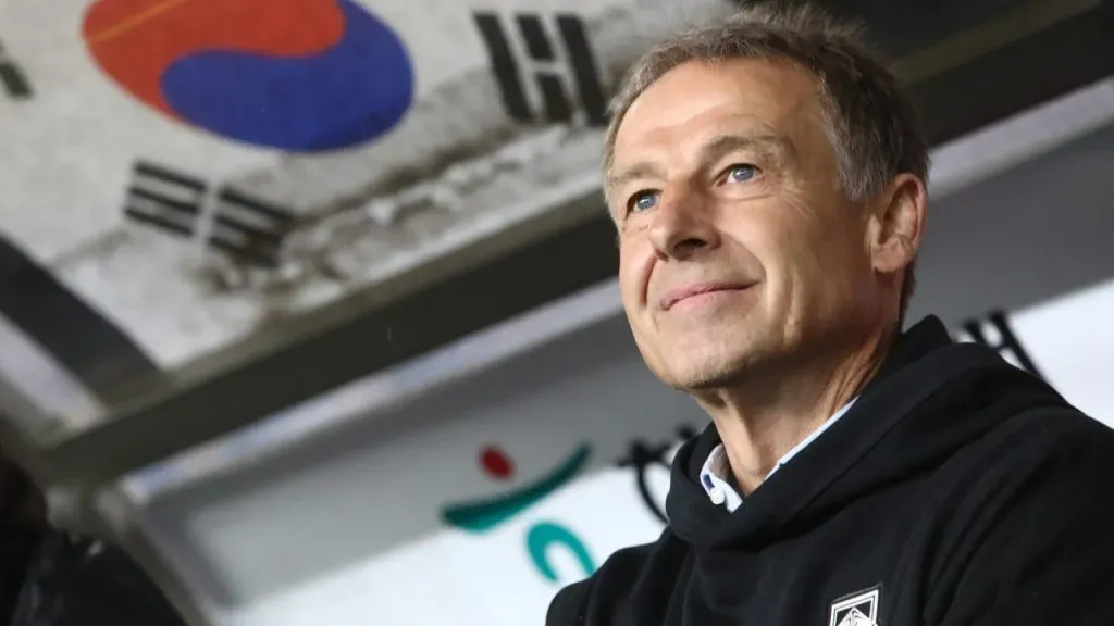 Jürgen Klinsmann, en Corea del Sur (Getty Images).