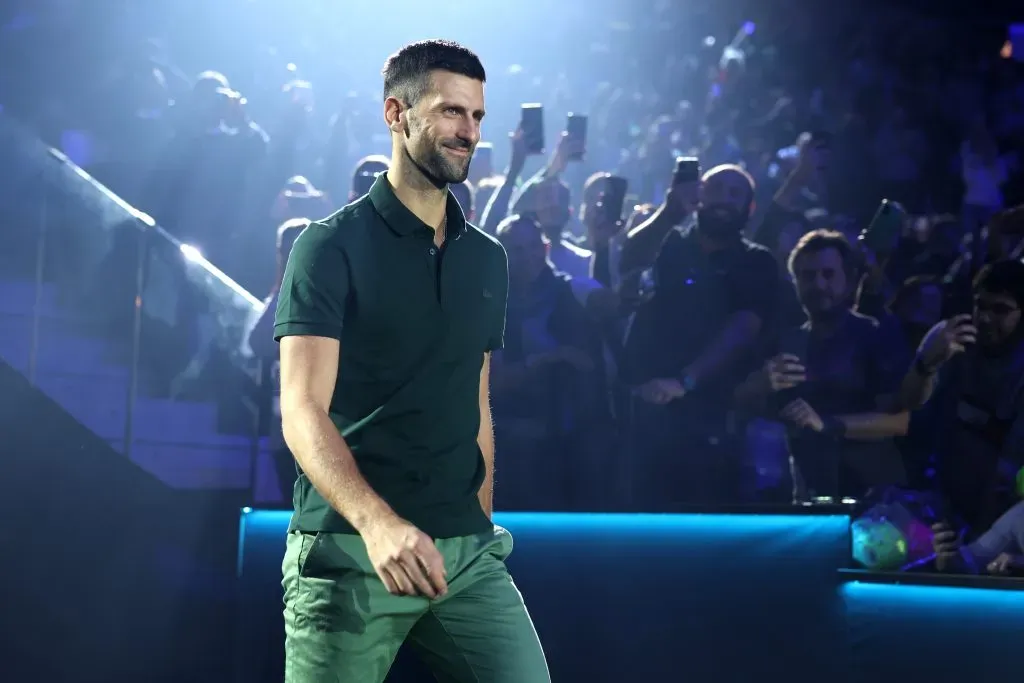 Djokovic se presenta en el Masters de fin de año. (Foto: Getty)