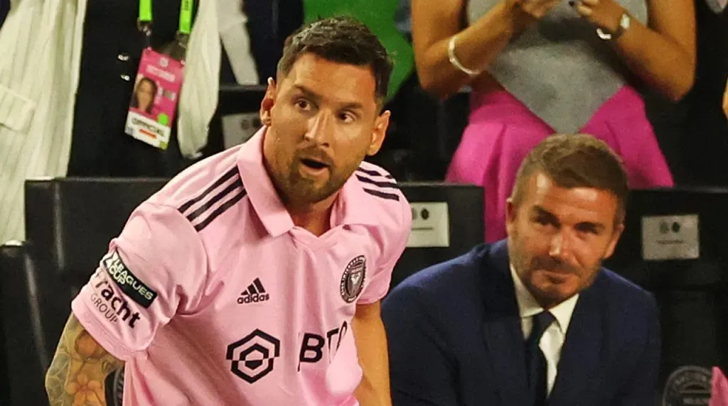 Lionel Messi David Beckham Inter Miami