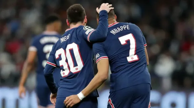 Messi y Mbappé ganaron dos Ligue 1 con el PSG. (Foto: Getty Images)