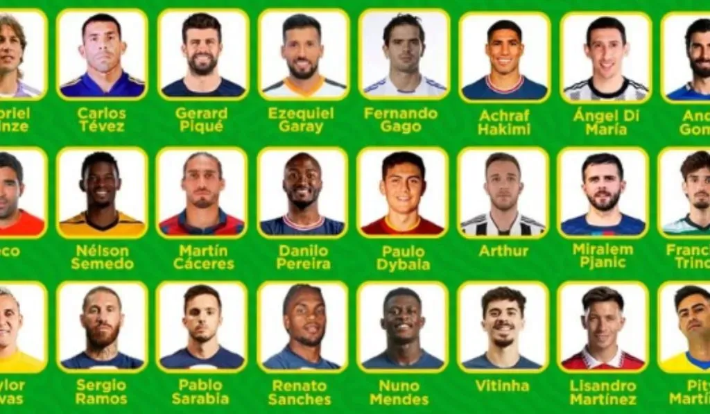 El club de los 26 que jugaron con Messi y CR7: Bessoccer