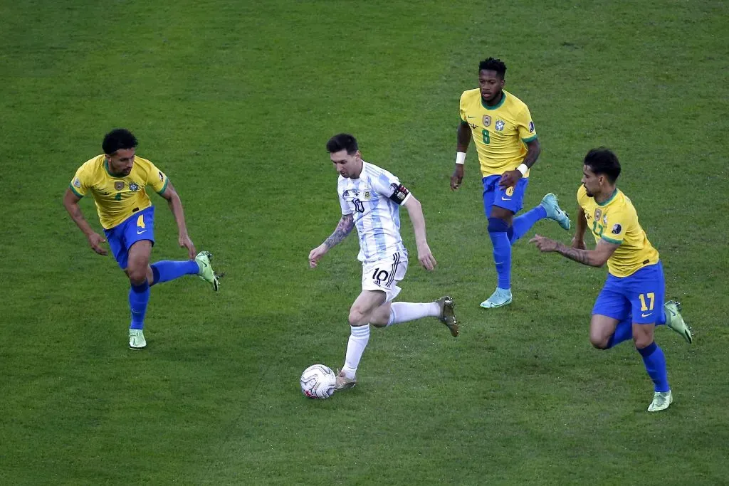 Messi vuelve a enfrentar a Brasil. (Foto: Getty)