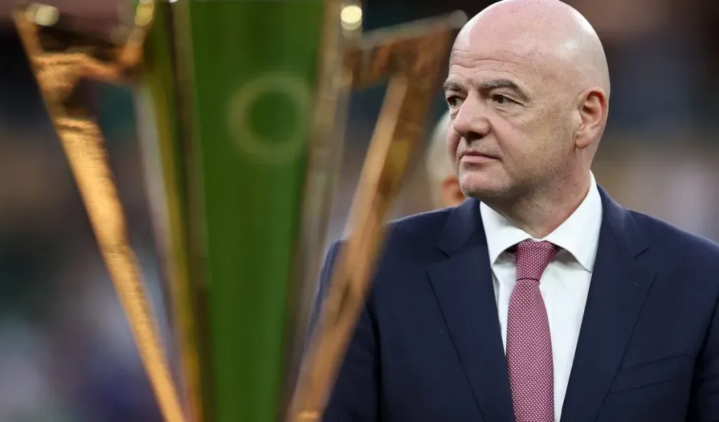 Gianni Infantino, presidente de la FIFA: Getty Images