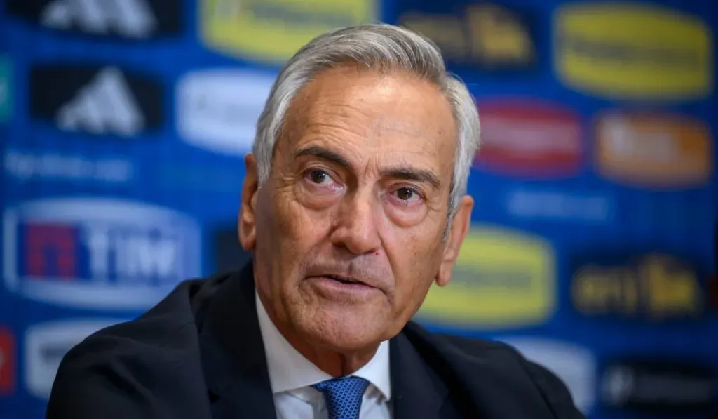 Gabriele Gravina, presidente de la Federación Italiana de Fútbol: Getty Images