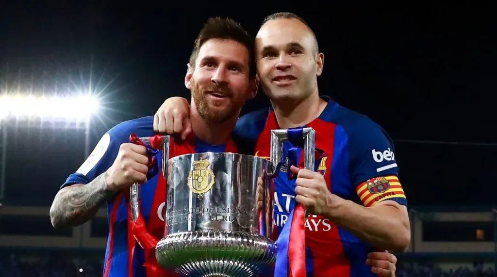 Messi e Iniesta ganaron 6 ediciones de la Copa del Rey. (Foto: Getty Images)