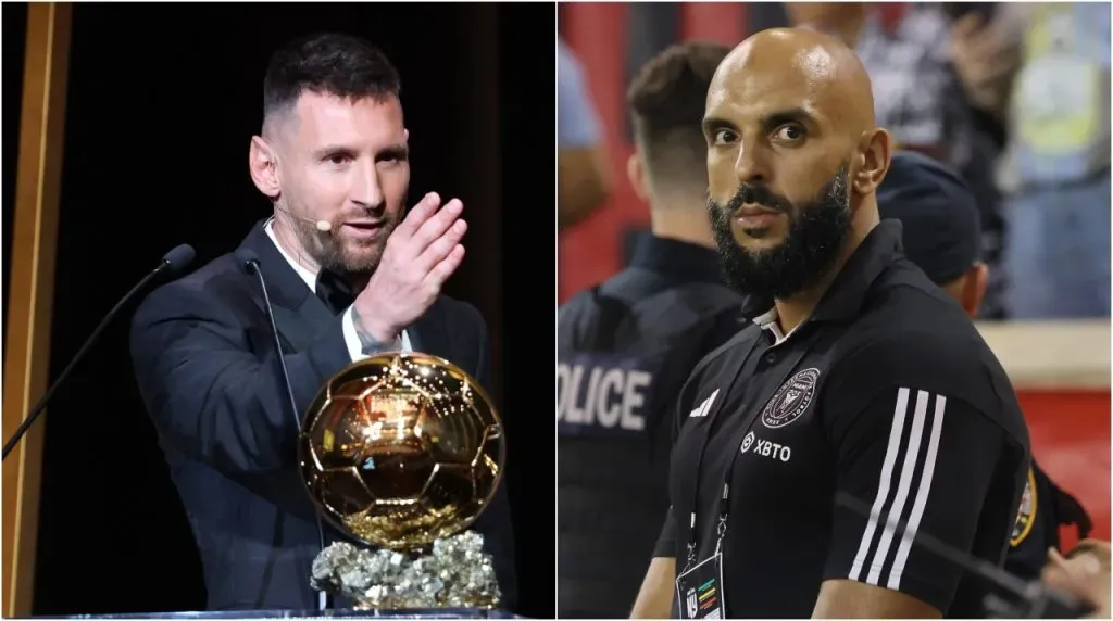 Lionel Messi Yassine Cheuko