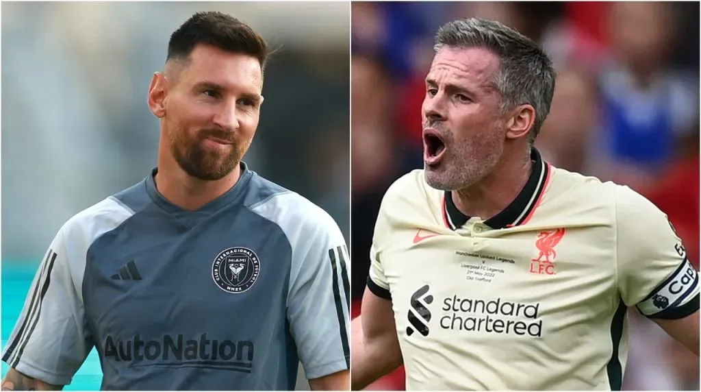 Lionel Messi Jamie Carragher