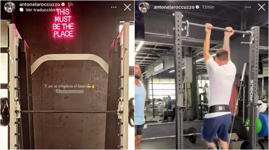 Antonela reveló en el nuevo entrenador de Messi. (Foto: Instagram / @antonelaroccuzzo)
