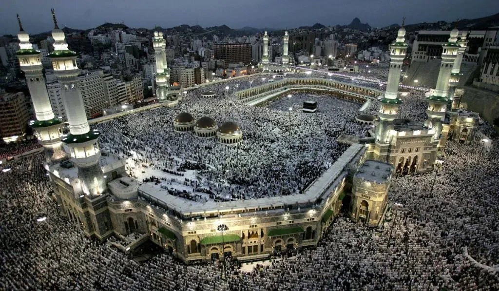 La Meca, el mayor templo religioso del Islam en Yeda, ciudad del Al-Ittihad: Getty Images