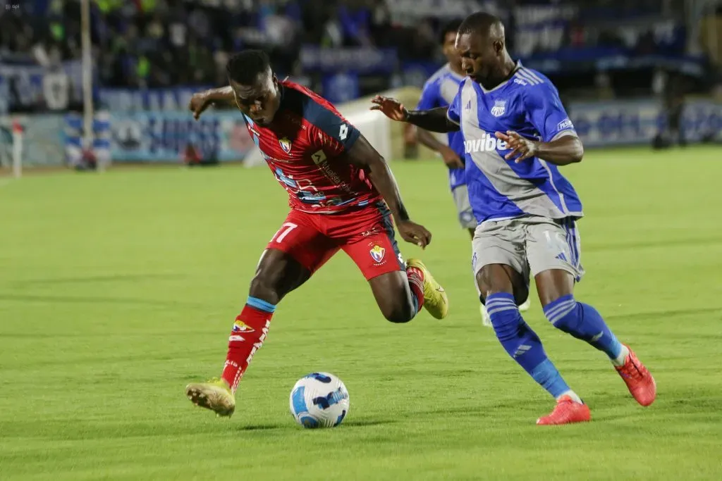 Aníbal Chalá fue uno de los mejores jugadores de Emelec en este semestre. (Foto: API)