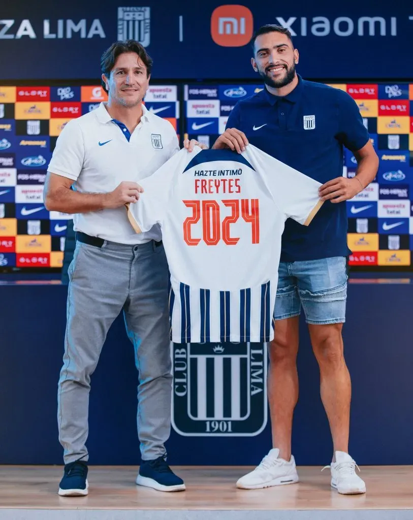 Freytes, nuevo jugador de Alianza. (Foto: Alianza Lima Prensa)