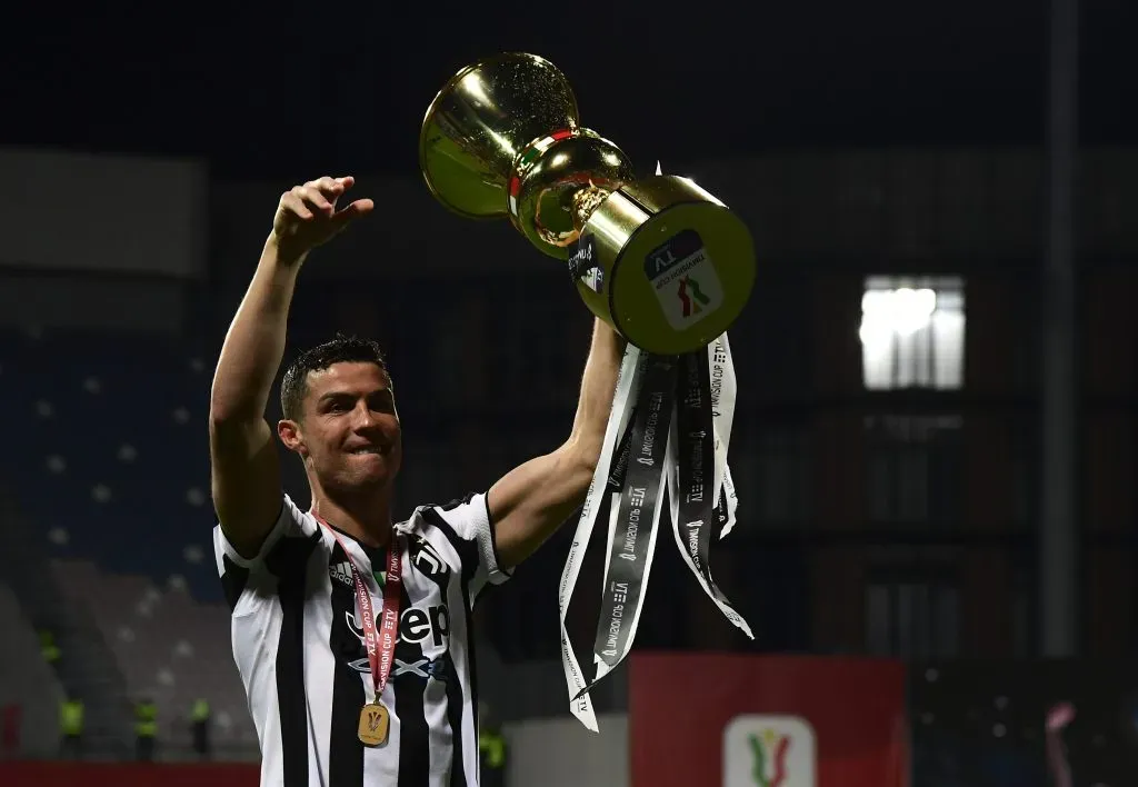 Cristiano Ronaldo cosechó 5 títulos en su paso por la Juventus. Getty Images.