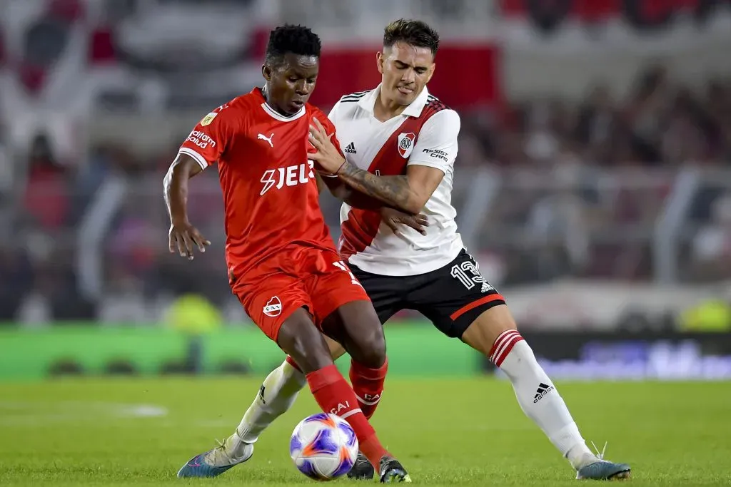 Juan Cazares jugó 15 partidos en esta temporada con Independiente de Avellaneda. (Foto: GettyImages)