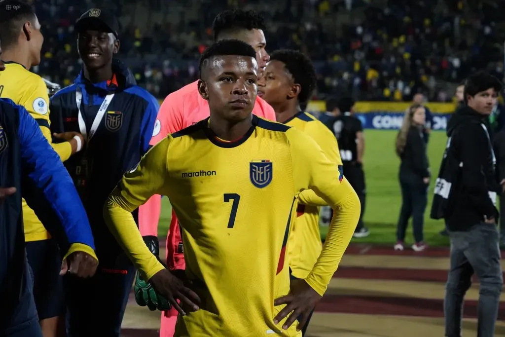 Kenny Arroyo fue una de las principales figuras del Sudamericano Sub-17 desarrollado en Ecuador. (Foto: API)