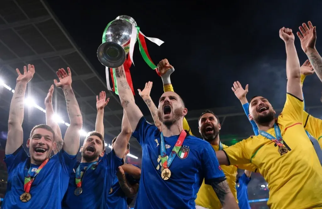 Italia defenderá su titulo de Eurocopa en la temporada 2024: Getty Images