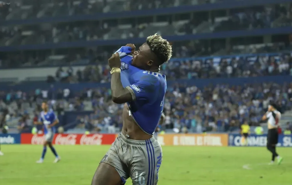 Edgar Lastre marcó un gol ante Danubio en este 2023. (Foto: API)