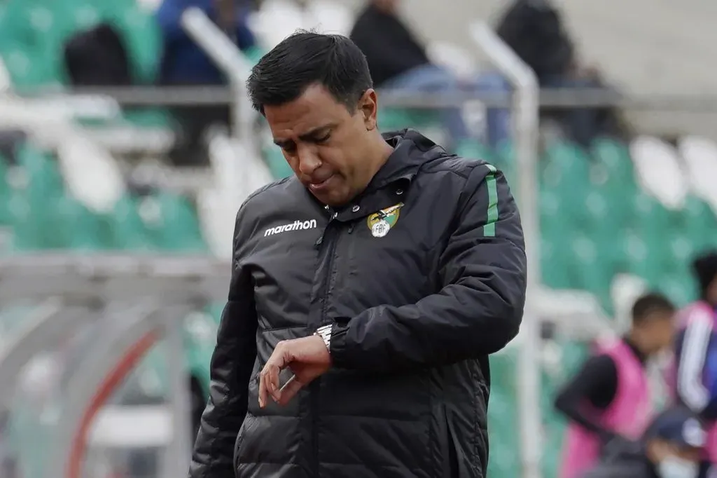 Farías, extécnico de Bolivia. (Foto: Selección de Bolivia Prensa)