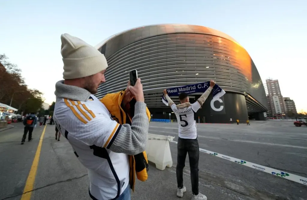 Exteriores de un Santiago Bernabéu listo para el 2024 en Real Madrid: Getty Images