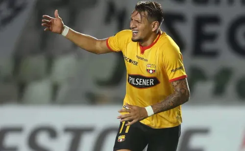 Carlos Garcés también destacó en Barcelona SC en la temporada 2021. (Foto: GettyImages)