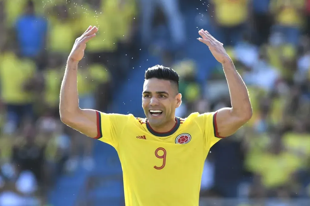 Radamel Falcao jugó sus dos últimos partidos con Colombia en este 2023. Foto: Getty.