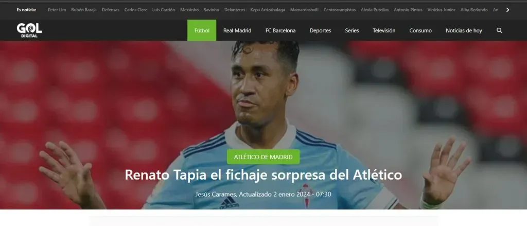 Renato Tapia es noticia en España. (Foto: Gol Digital).