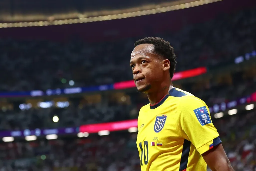 Romario Ibarra fue uno de los convocados de la Selección de Ecuador en la Copa del Mundo Qatar 2022. Foto: Getty.