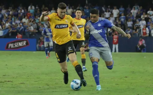 Diego García era uno de los jugadores titulares en el once de Emelec. (Foto: API)