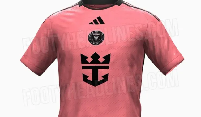 La camiseta de Inter Miami en 2024 según Footy Headlines: Footy Headlines