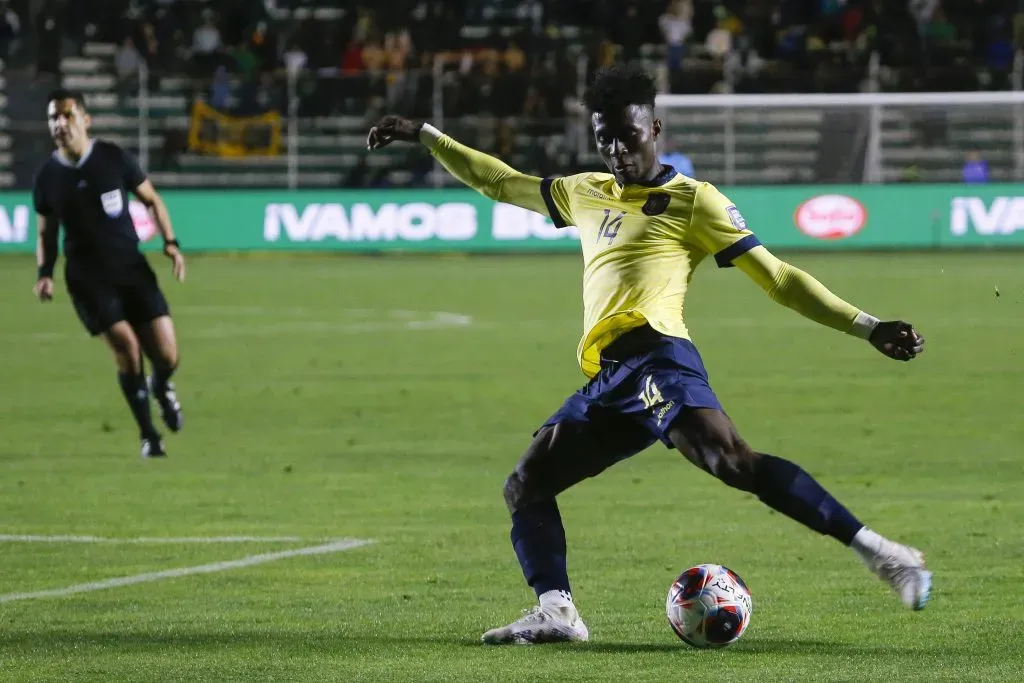 Jhoanner Chávez ha jugado minutos en las Eliminatorias con la Selección de Ecuador. (Foto: GettyImages)