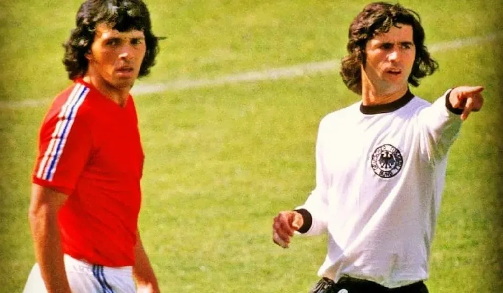 Elías Figueroa y Kaiser Beckenbauer: TW