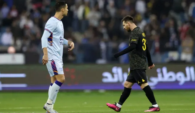 El último Messi vs. CR7 por la Riyadh Season Cup: Getty Images