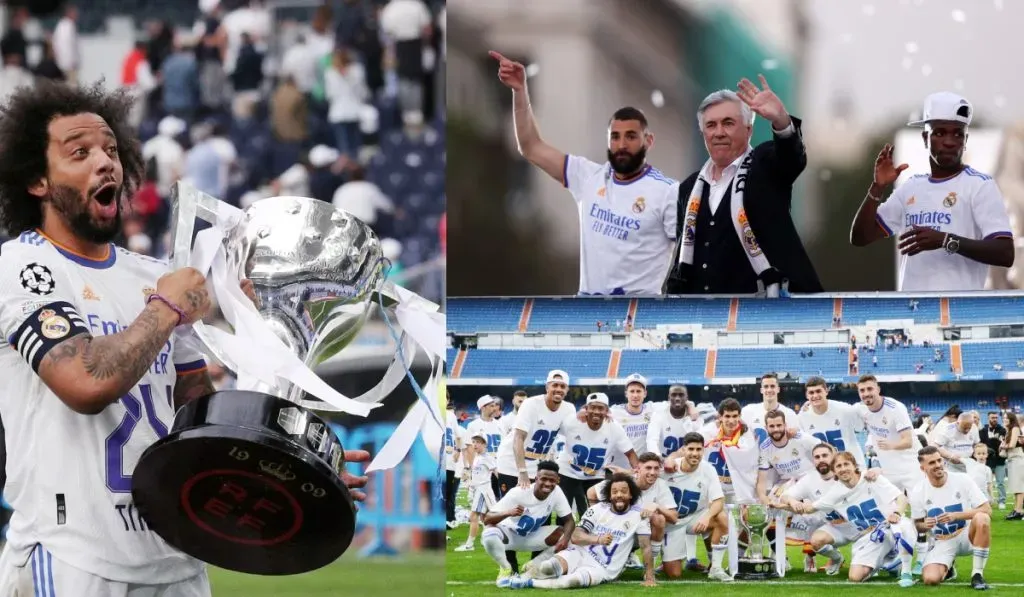 La última liga ganada por Real Madrid de Carlo Ancelotti: Getty Images