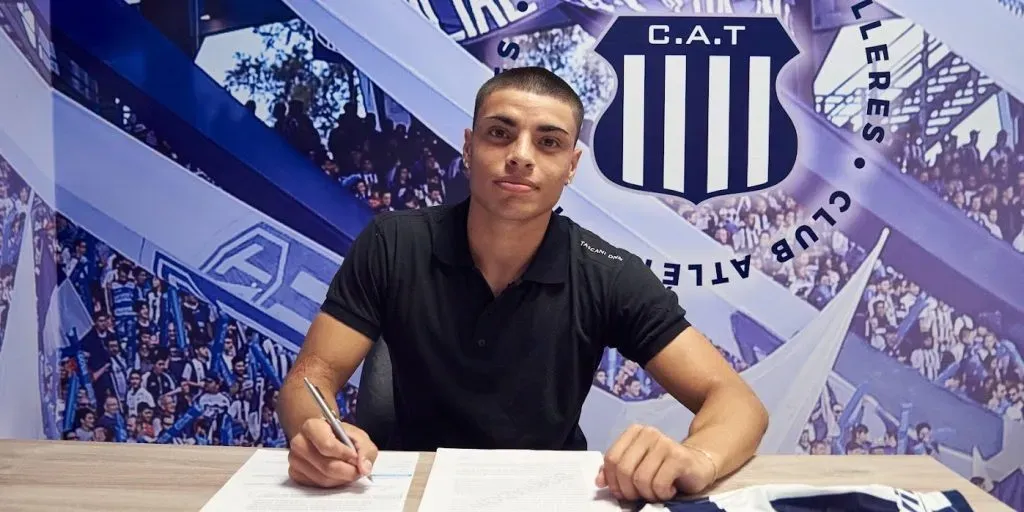 Diego Barrera tiene contrato con Talleres hasta 2027. (Foto: @CATalleresdecba)
