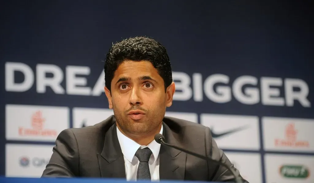 Nasser Al-Khelaifi, CEO del PSG: Getty Images