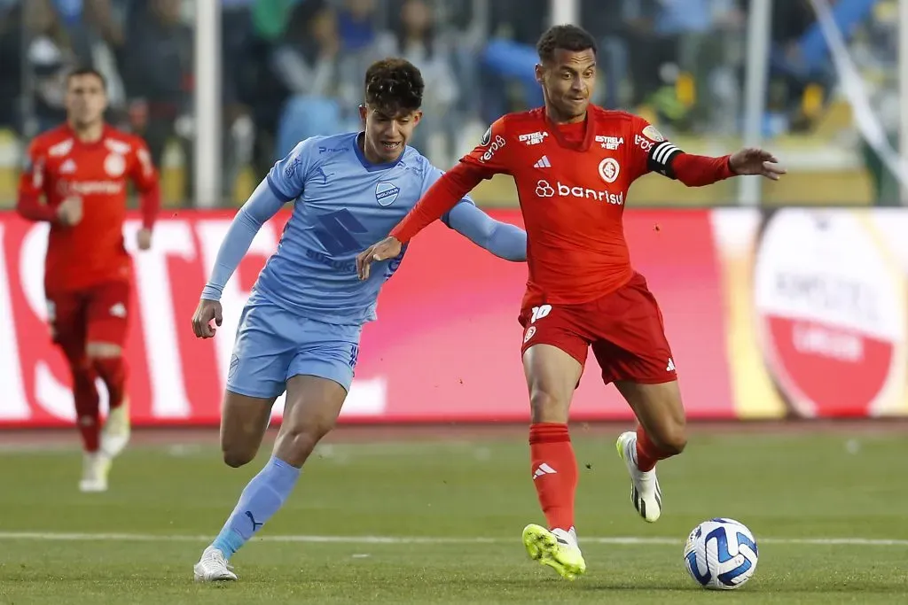 Gabriel Villamil jugando la Copa Libertadores 2023. Foto: Getty.