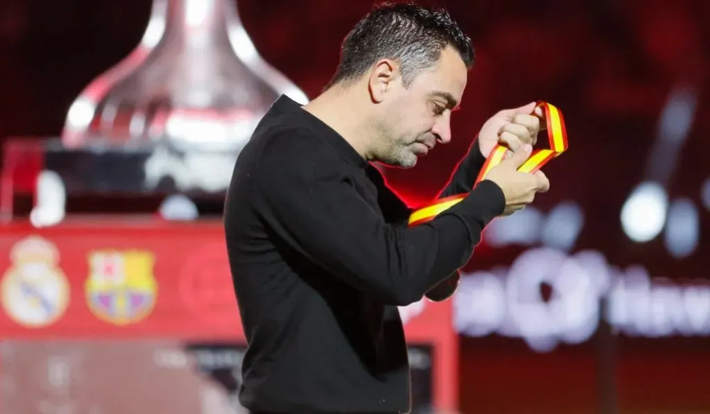 Xavi tras la derrota de Barcelona por 4-1 en Arabia contra Real Madrid: Getty Images