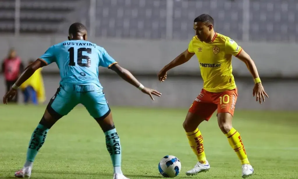 Jefferson Montero jugó en Aucas en este 2023. (Foto: API)