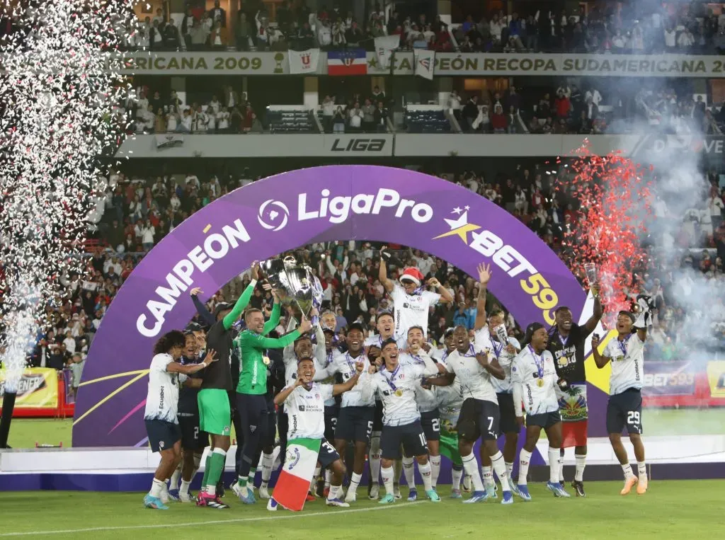 Liga de Quito se coronó campeón de la LigaPro en el 2023. (Foto: API)