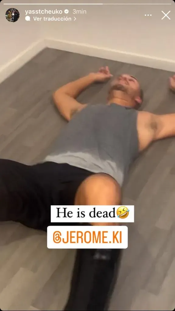 Historia del guardaespaldas de Messi. (Foto: Instagram / @yasstcheuko)