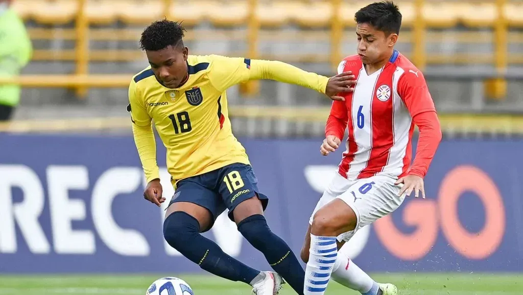 Óscar Zambrano estuvo convocado a la Selección de Ecuador para el preolímpico pero LDUQ no lo cedió. Foto: Getty.