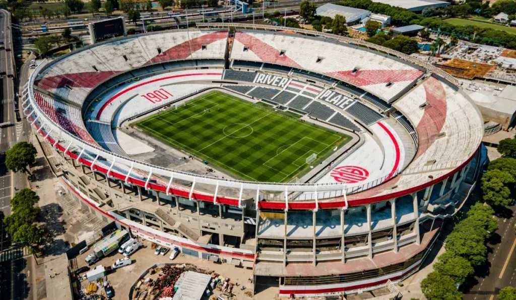 El Estadio Monumental de River Plate tras su reformas, uno de los más acondicionados para el Mundial 2030: Getty Imags