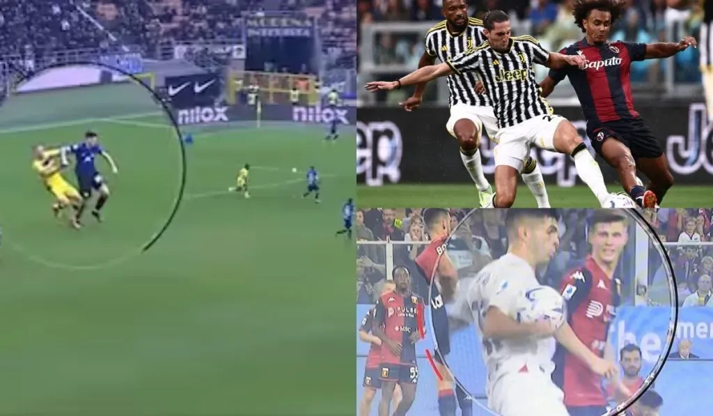 Algunas de las polémicas denunciadas por el árbitro de la Serie A: Getty Images