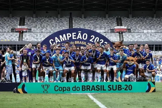 Carlos Gómez siendo figura con el Cruzeiro. (Foto: Instagram).
