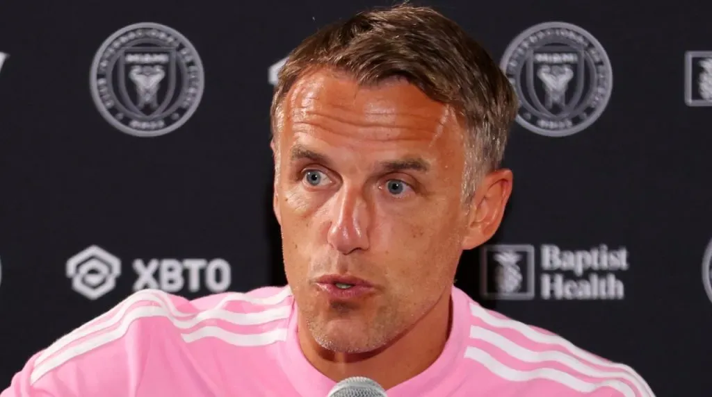 Phil Neville no ganó títulos como DT de Inter Miami. (Foto: Getty Images)