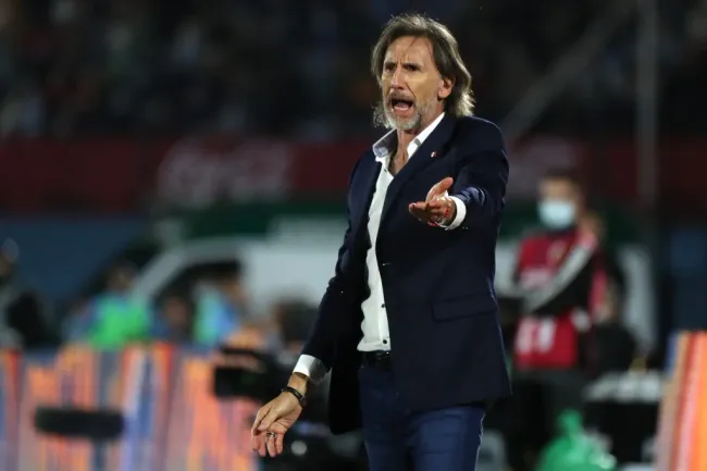 Gareca dirigiendo a Perú. (Foto: Selección de Perú Prensa)