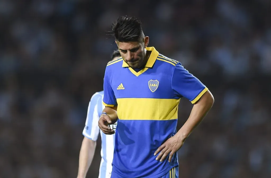 Carlos Zambrano golpeado en Boca Juniors. (Foto: Getty).