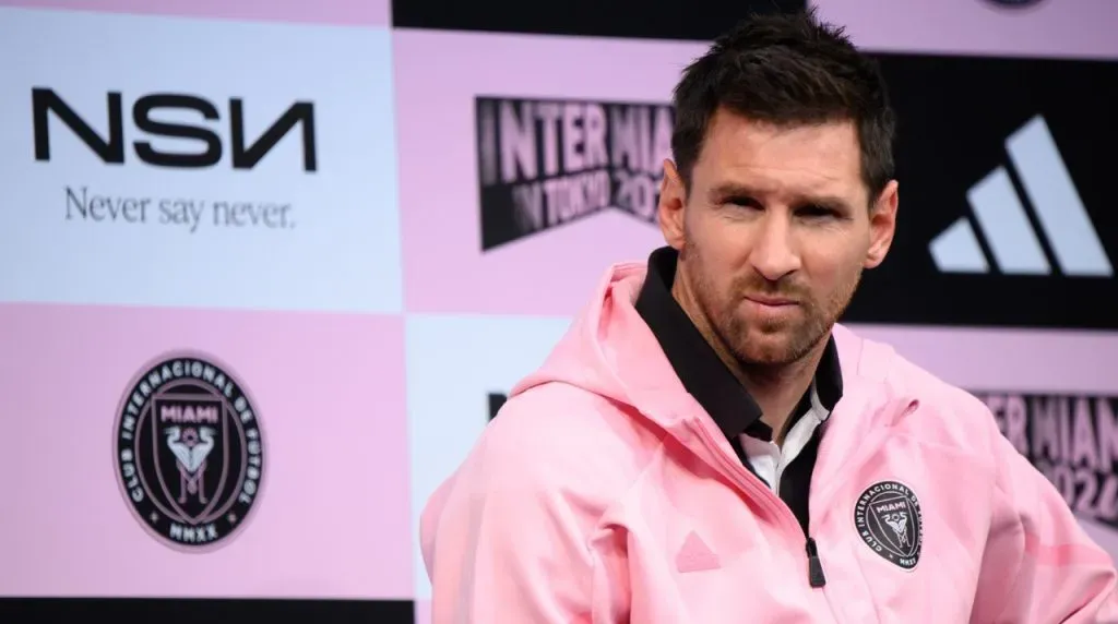 Messi dio una conferencia de prensa en Japón. (Foto: Getty Images)